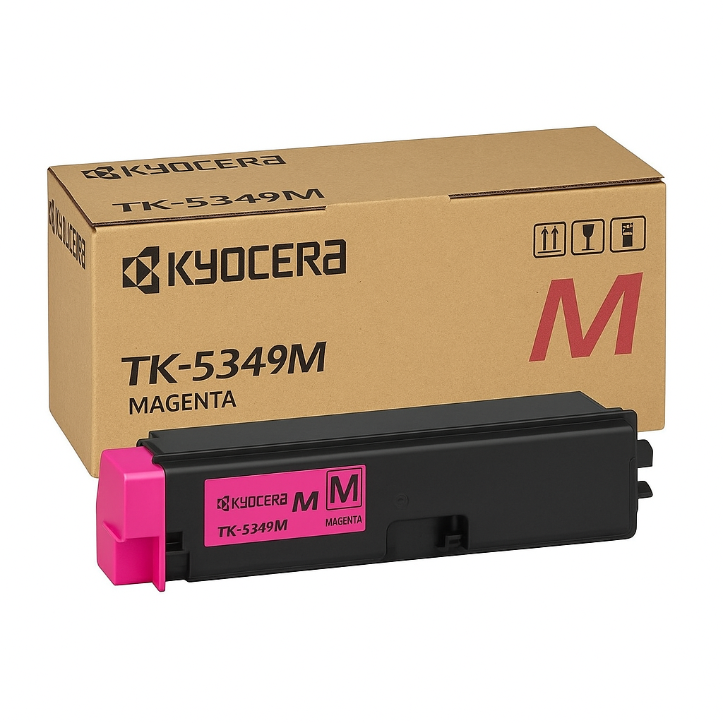 Genuine Kyocera TK-5349M Magenta Toner Cartridge for TASKalfa 352ci (9K)
