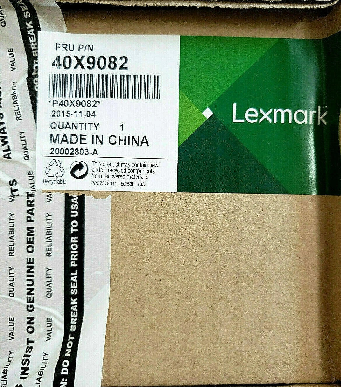 Genuine Lexmark Redrive ASM MX610 MX611 MX610de MX611de MX611dte MX611dhe(40X9082)