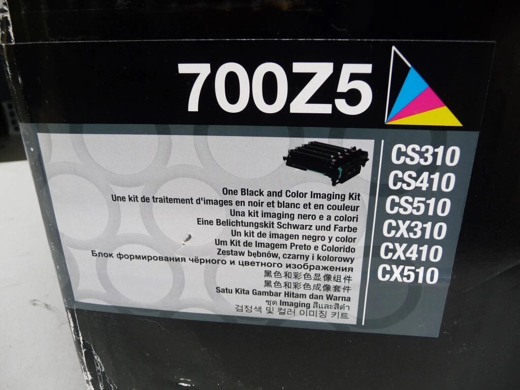 *Open Box* Genuine Lexmark 70C0Z50 Black/Color Imaging Drum Unit 700Z5 for CX310 CS410 CS510 CX510 (40K)