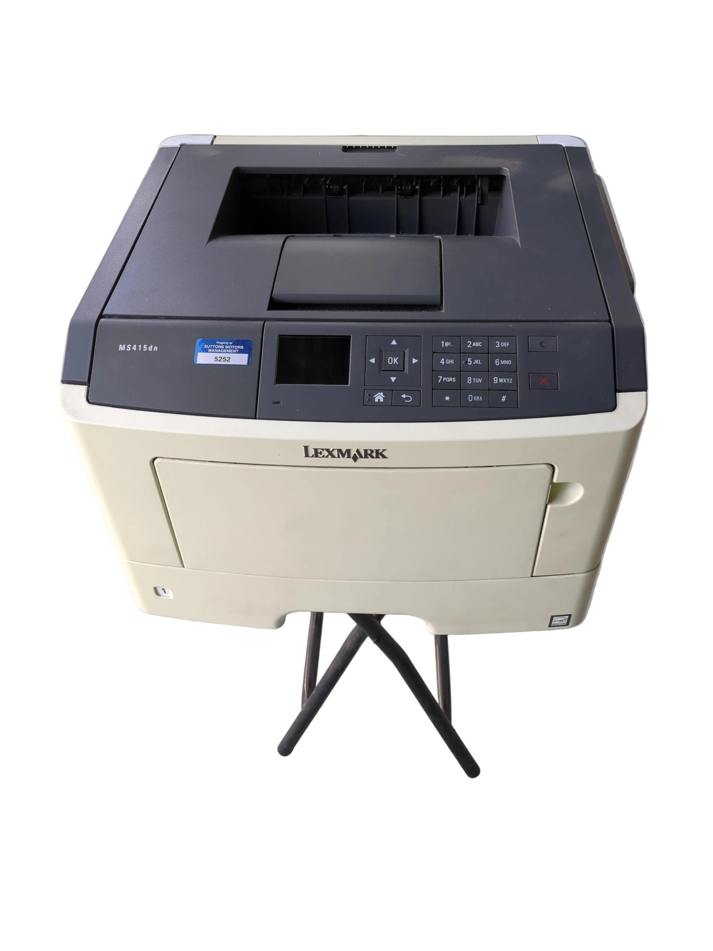 Ex-Demo Lexmark MS415dn A4 Mono Laser Network Printer Duplex 38PPM