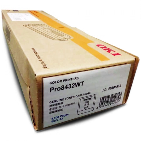 Genuine OKI 46606509 Yellow Toner Cartridge for Pro8432WT A3 Printer (10K)