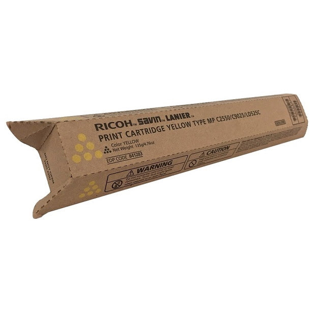 Genuine Ricoh Aficio MP-C2030 MP-C2050 MP-C2530 MP-C2550 Yellow Toner Cartridge TYPE-C2550SY