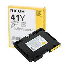 Genuine Ricoh 405764 GC41 (GC-41) YELLOW Gel Ink for Aficio SG3110DNW/7100DN SG3110 (2.2K)