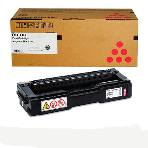 Genuine Ricoh 406485 C310HS MAGENTA Toner Cartridge for SPC232SF SPC242SF C312DN C320DN 6K