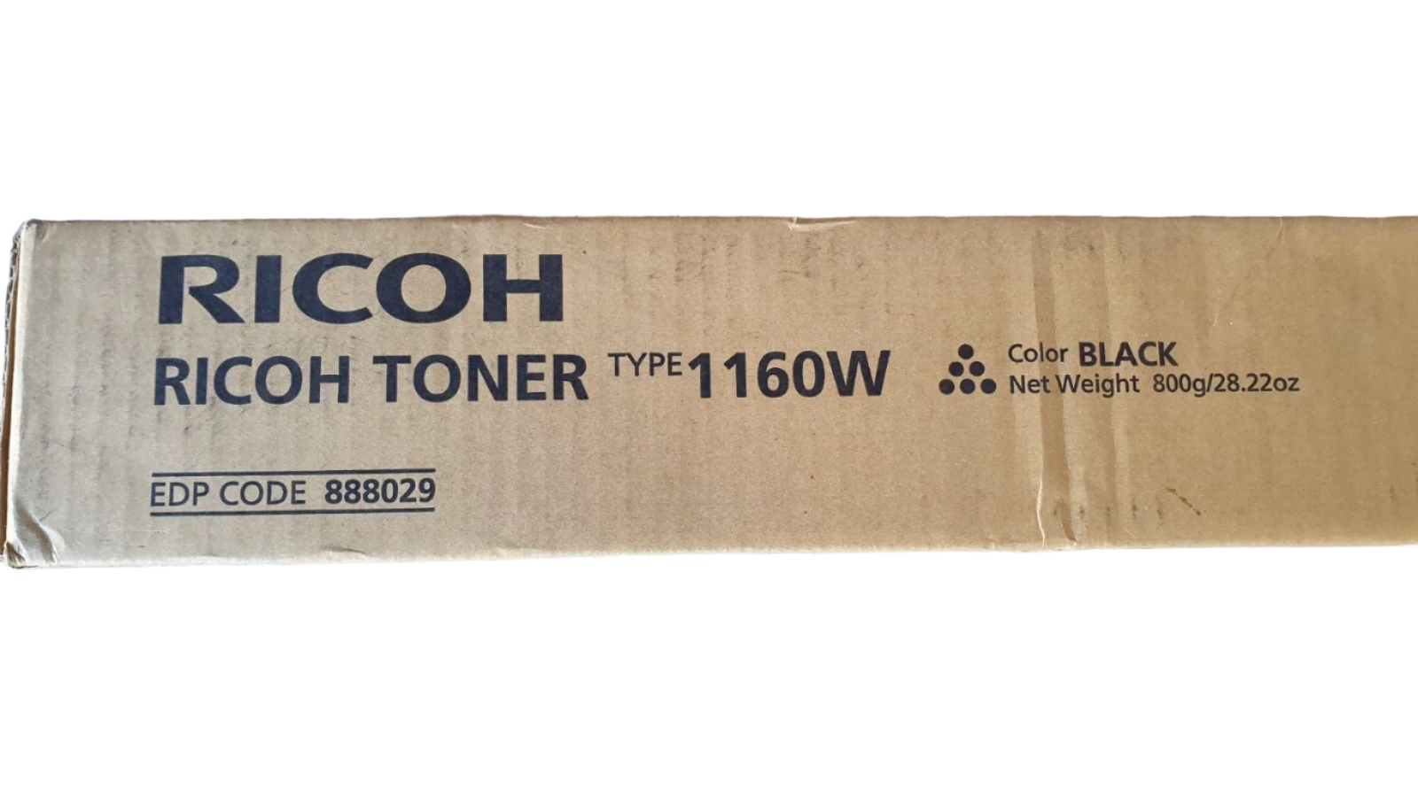 Genuine Ricoh Black Toner Cartridge Type 1160W (888029)