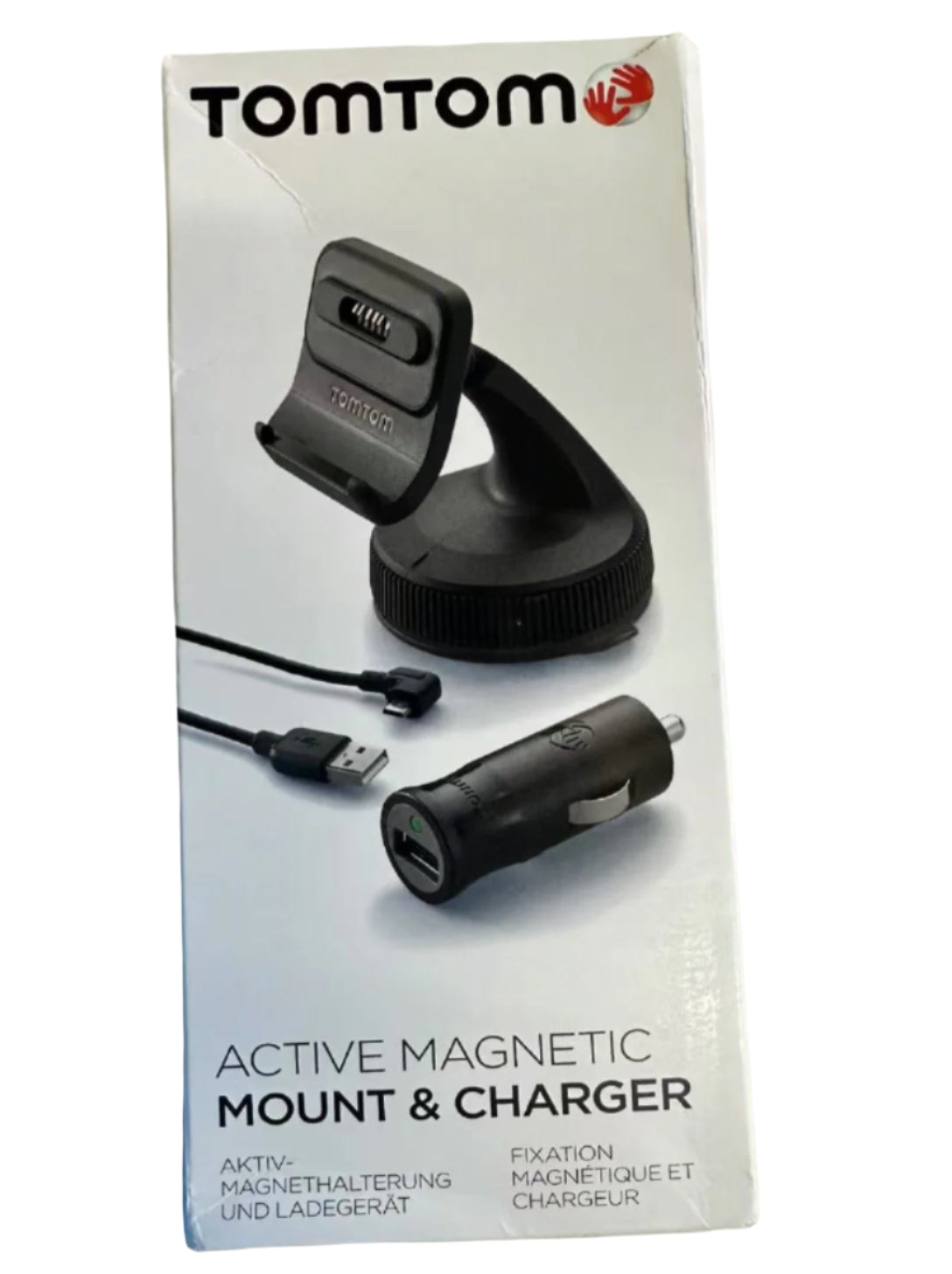 Genuine TomTom Active Magnetic Click Go Mount Charger for GPS