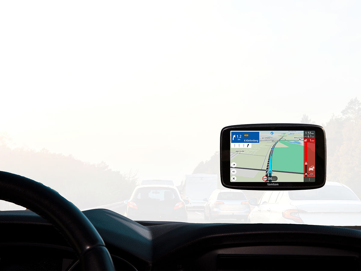 TomTom GO Navigator 2nd Generation 6" Car Navigation (EU MAP, Wi-Fi Updates, Unique Magnetic Holder)