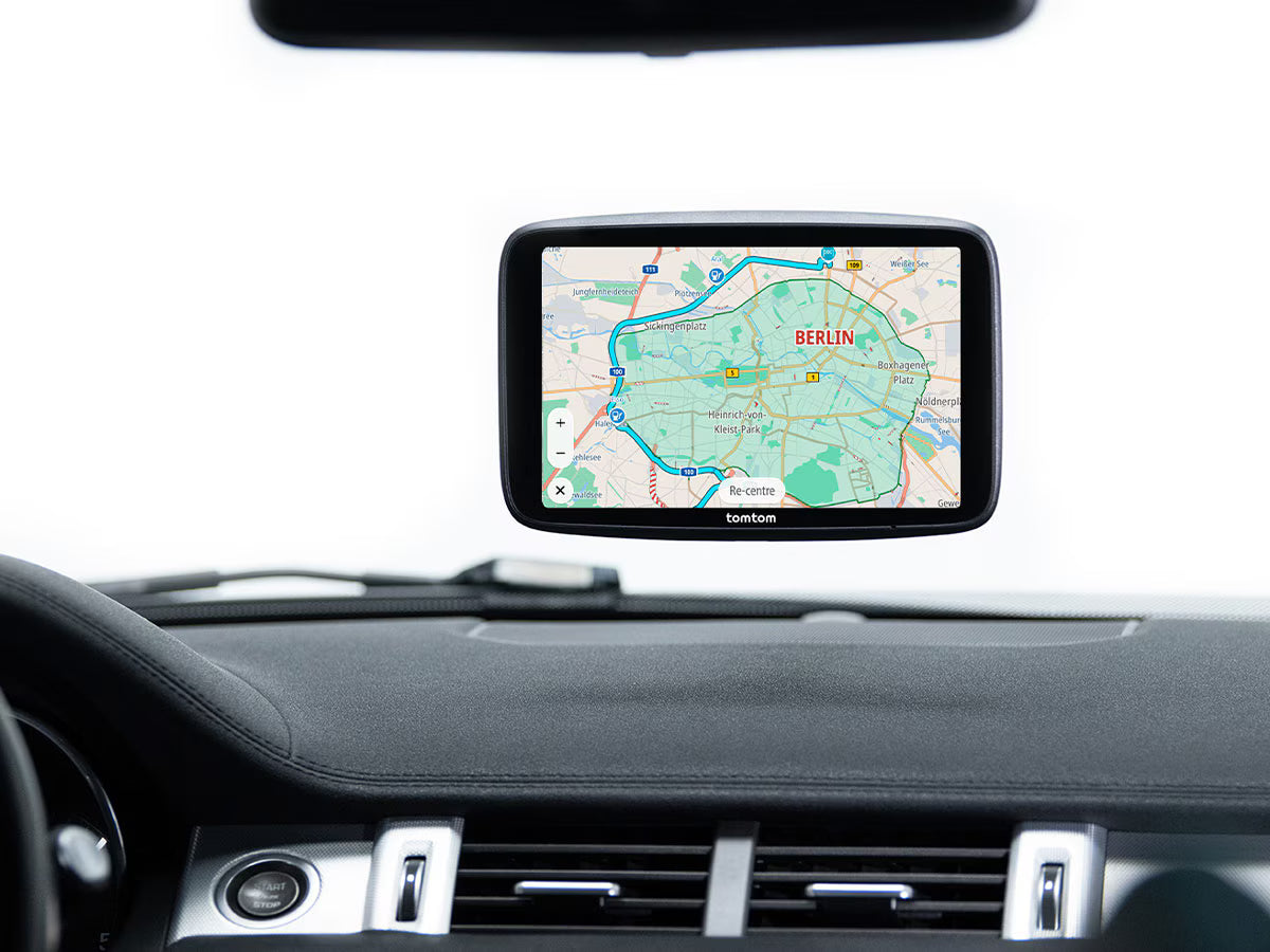 TomTom GO Navigator 2nd Generation 6" Car Navigation (EU MAP, Wi-Fi Updates, Unique Magnetic Holder)