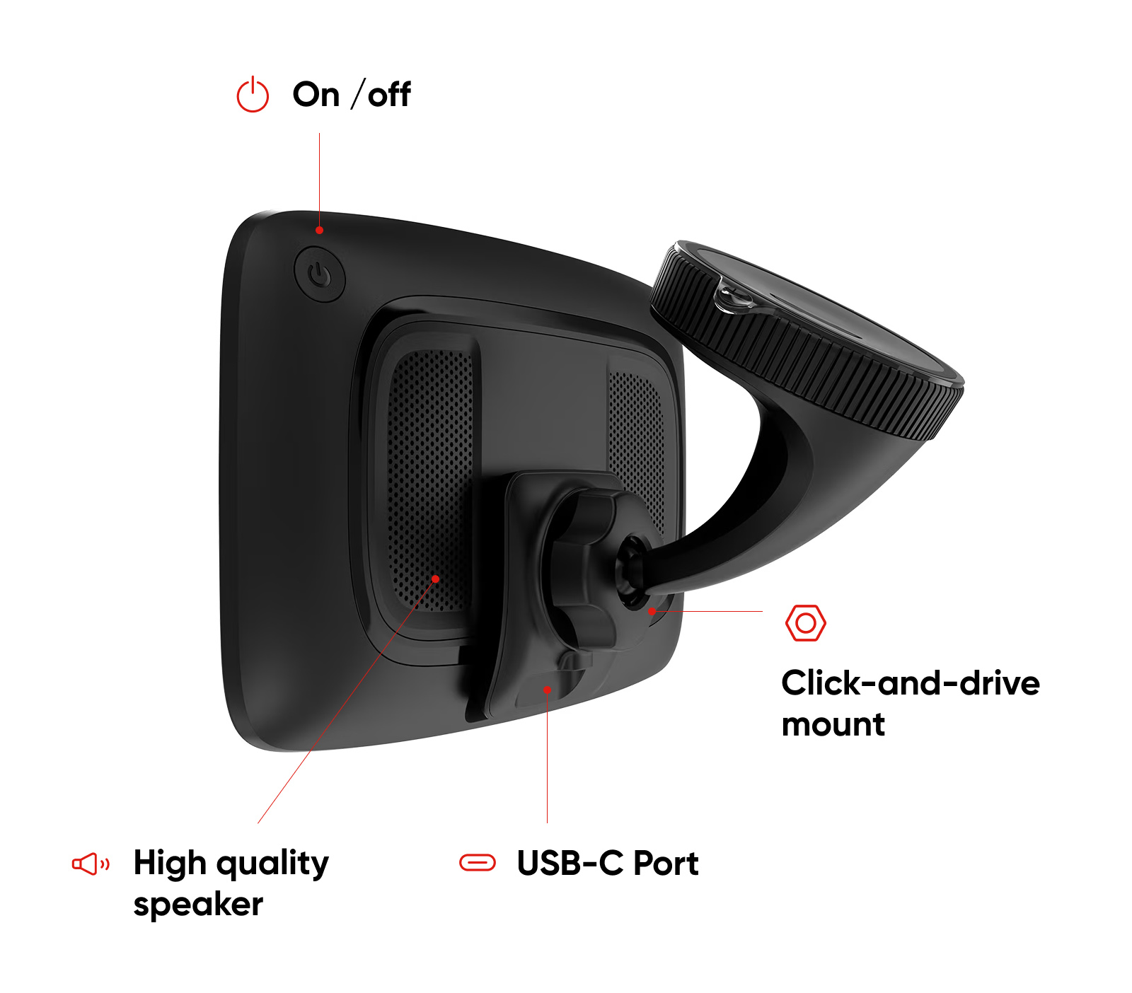 TomTom GO Navigator 2nd Generation 6" Car Navigation (EU MAP, Wi-Fi Updates, Unique Magnetic Holder)