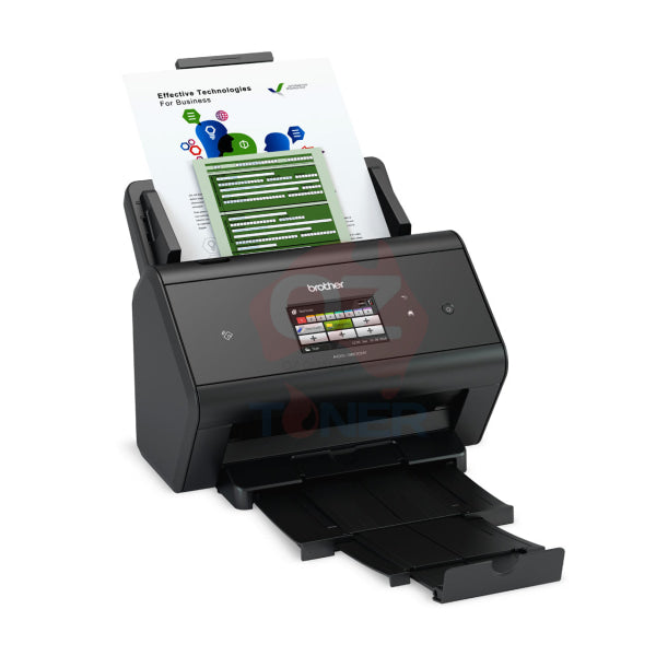 Brother Ads-3600W Sheetfed Wireless High Speed Document Scanner + Adf + Duplex + Nfc Scanner