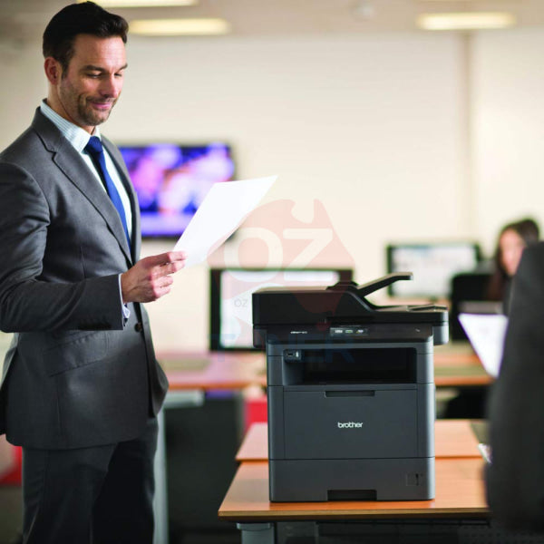 Brother Mfc-L5755Dw Mono Laser Wireless Multifunction Printer+Duplex+Fax 40Ppm (Rrp$749) Printer