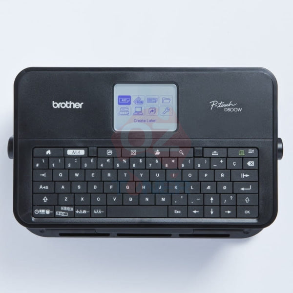 Brother P-Touch Pt-D800W Wireless Portable Label Printer Thermal Desktop Labeller 3.5-36Mm