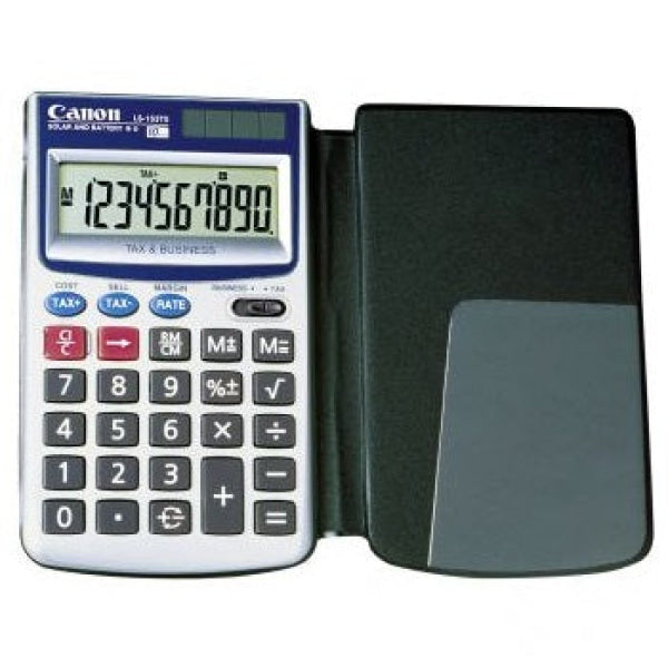 Canon Ls-153Ts Pocket Tax Calculator/ Solar And Battery Power Calculate