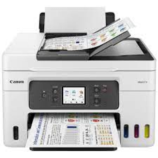 Canon Maxify Gx4060 4-In-1 Megatank Multifunction Printer White Inkjet Colour Multi Function