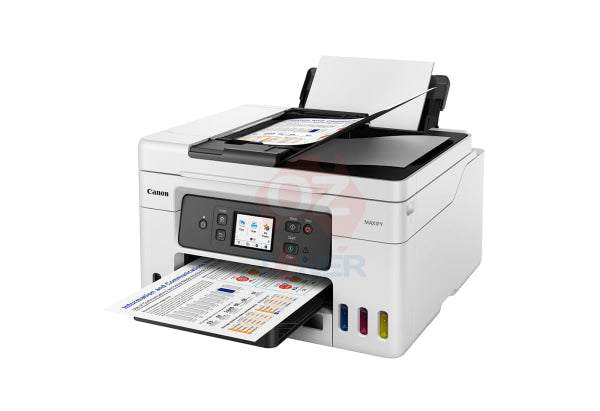 Canon Maxify Gx4060 4-In-1 Megatank Multifunction Printer White Inkjet Colour Multi Function