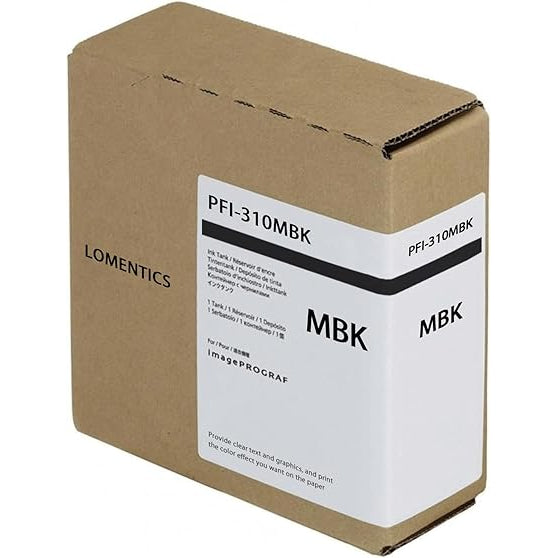 Genuine Canon PFI-310MBK Matte Black Ink Tank Cartridge for Tx Range LFP 330ML