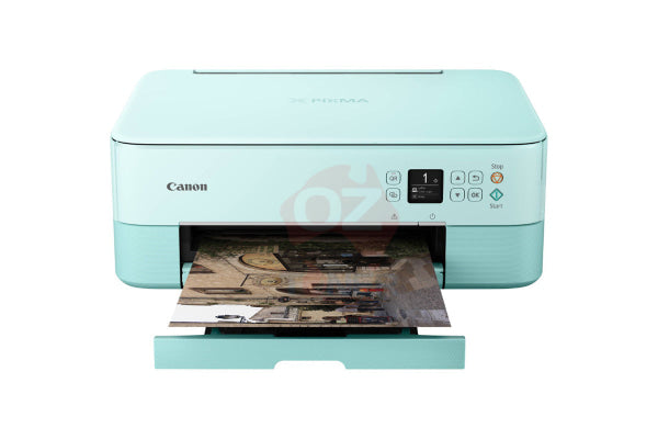 Canon Pixma Ts5353A A4 Inkjet Multifunction Printer + Wi-Fi (Color: Green) - Rare For Collection
