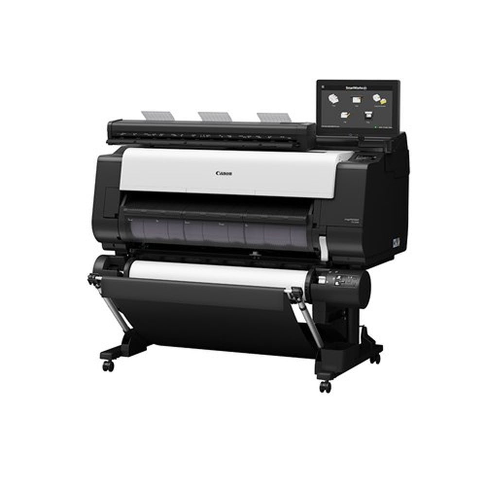 Canon TX 3200 MFP angled view illustrating optional roll handling