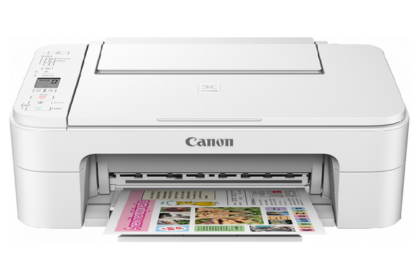 Copy Of Canon Pixma Home Ts3165 All-In-One Multifunction Printer+Pg645/Cl646 Ink (White) Inkjet