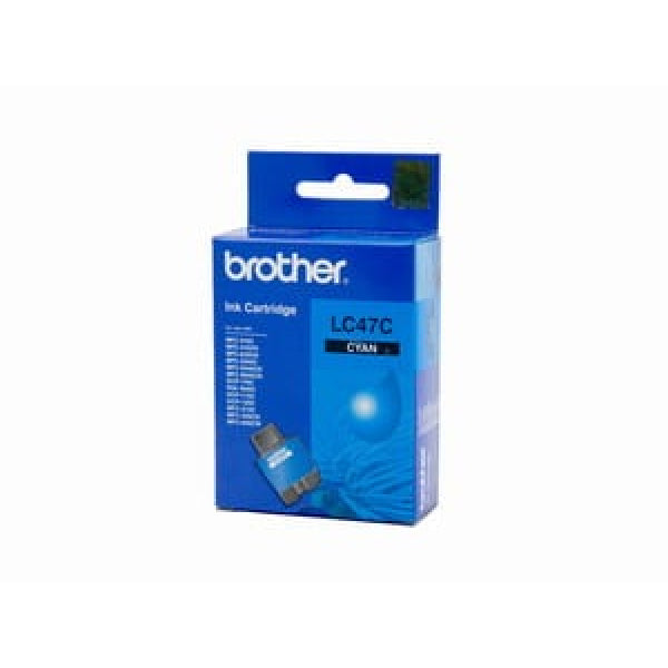 1 X Genuine Brother Lc-47 Cyan Ink Cartridge Lc-47C -