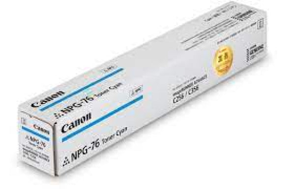 *Clear!* 1 X Genuine Canon Tg-76C Cyan Toner Cartridge Npg76 (18K Pages) -