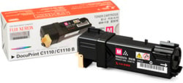 *clear!* 1X Genuine Fuji Xerox Docuprint C1110 Magenta Toner Cartridge Ct201116 -