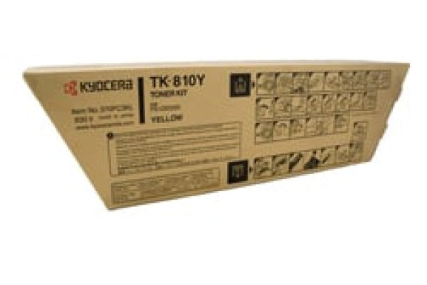 1 X Genuine Kyocera Tk-810Y Yellow Toner Cartridge Fs-C8026N -