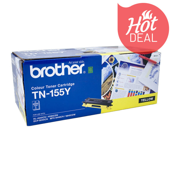 Brother TN155 Yell Toner Cart TN-155Y