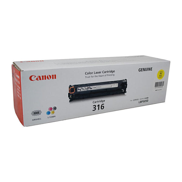 Canon CART316 Yellow Toner CART316Y