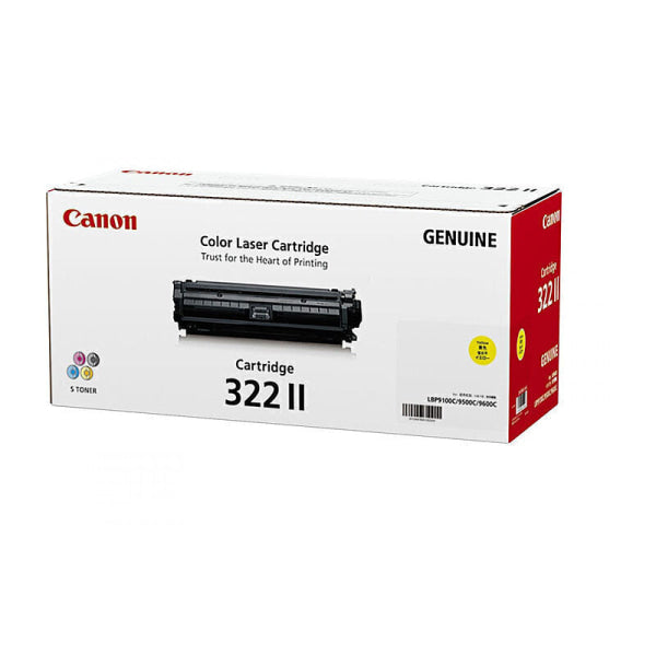 Canon CART322 Yellow HY Toner CART322YII