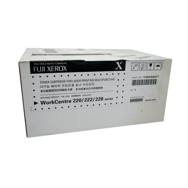 *Clear!* Genuine Fuji Xerox Cwaa0647 Black *Twin Pack* Toner Cartridge For Workcentre