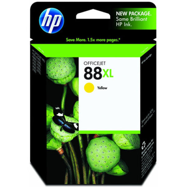 1 X Genuine Hp 88Xl Yellow Ink Cartridge C9393A -