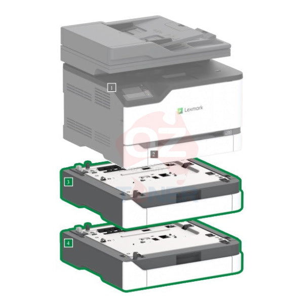 *Clear!* Lexmark 40N4250 250X Sheet Paper Tray For Mc3426I Mc3426Adw Cx431Adw