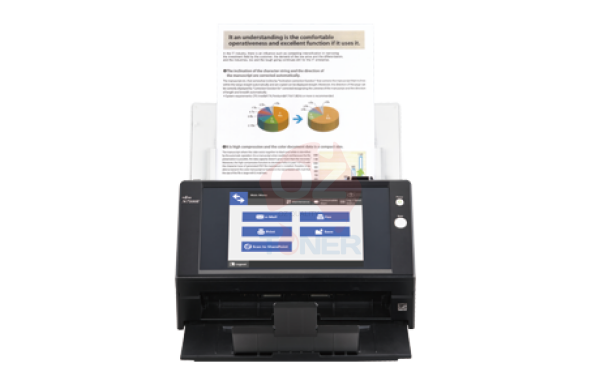 *Clear!* Fujitsu N7100E A4 Duplex Network Document & Image Scanner 25Ppm/50Ipm/8.4 Touch Screen+Wty