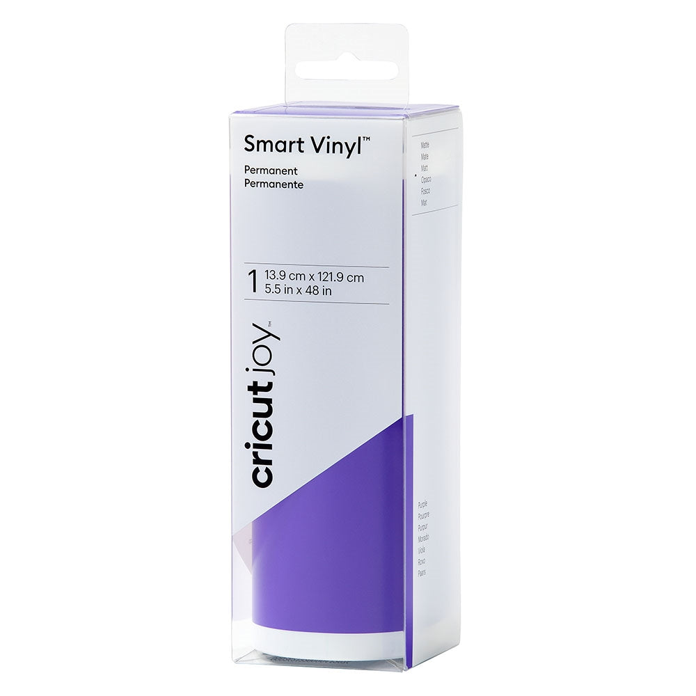 Genuine Cricut Joy 5.5 x 48 Inch Matte Permanent Smart Vinyl Purple