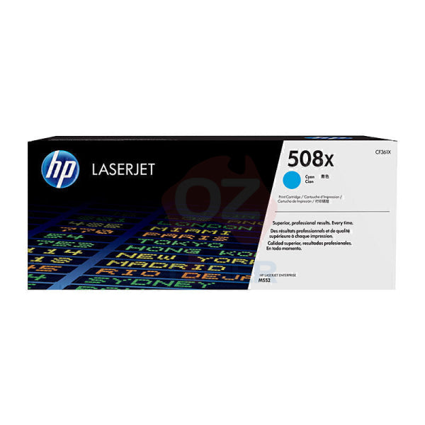 HP #508X Cyan Toner CF361X CF361X