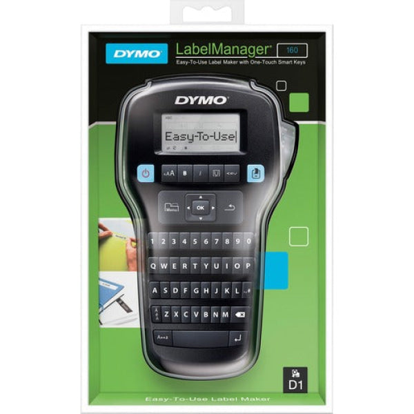 Dymo Labelmanager 160P Portable Label Maker Labeller Lightweight Compact Lm160P Printer