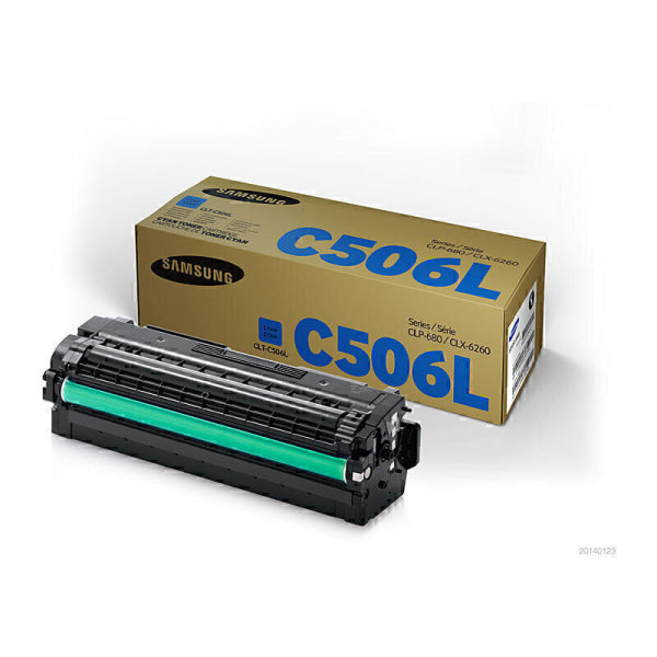 Samsung CLTC506L Cyan Toner SU040A