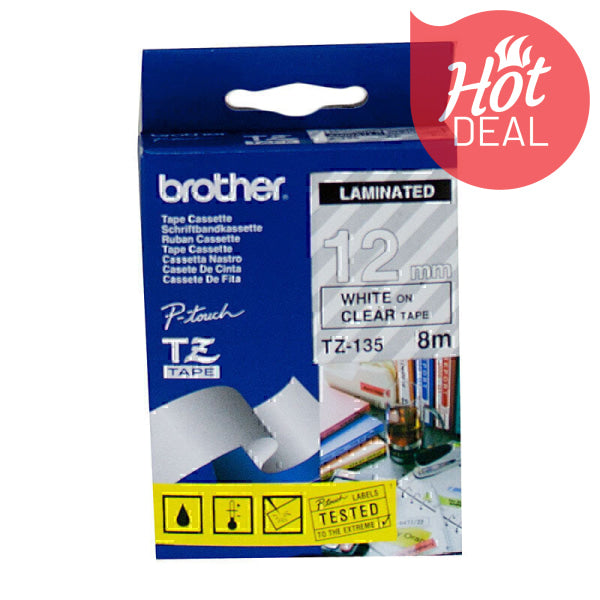 Brother TZe135 Labelling Tape TZe-135