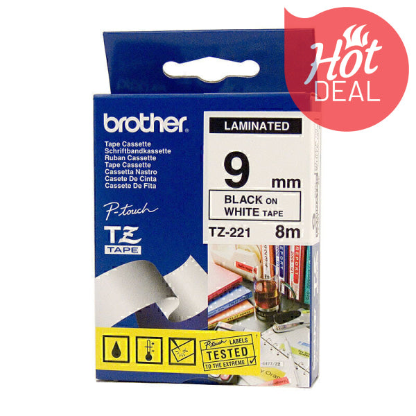 Brother TZe221 Labelling Tape TZe-221