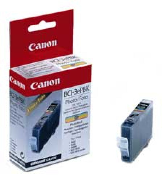 1 X Genuine Canon Bci-3Epbk Photo Black Ink Cartridge -