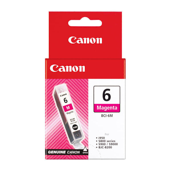 Canon BCI6M Magenta Ink Tank BCI6M