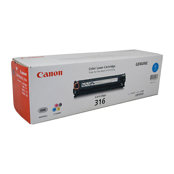 Canon CART316 Cyan Toner CART316C