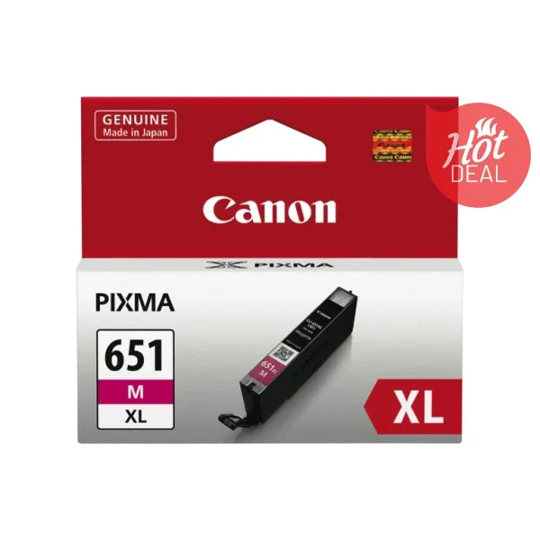 Genuine Canon CLI651XL Magenta High Yield Ink Cartridge CLI651XLM