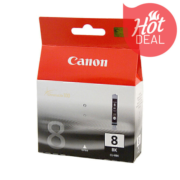 Canon CLI8BK Photo Bk Ink Cart CLI8BK