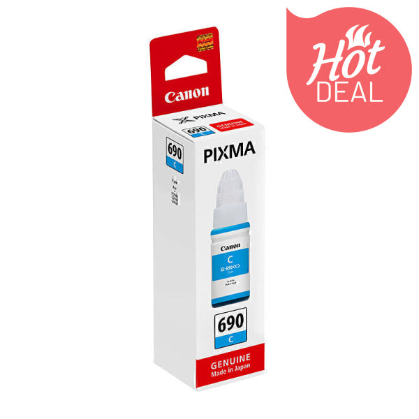 Canon GI690 Cyan Ink Bottle GI690C