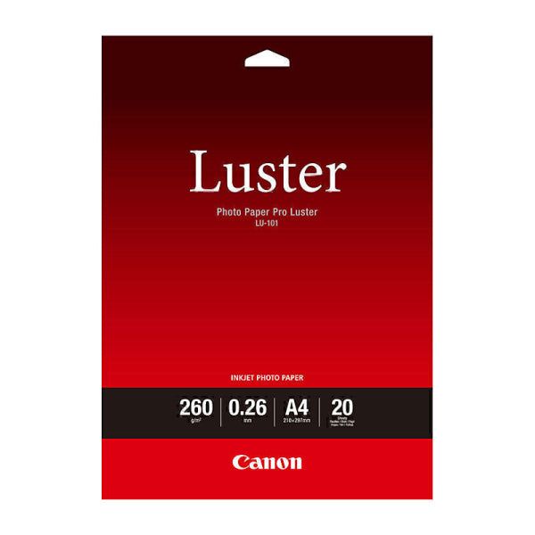 Canon Luster Photo Paper A4 LU101A4