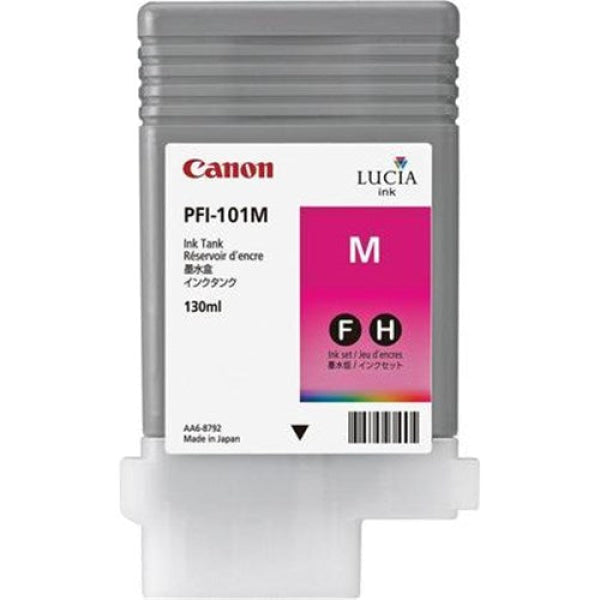 MAGENTA INK TANK 130ML FOR CANON IPF6100 5100 5000 PFI-101M