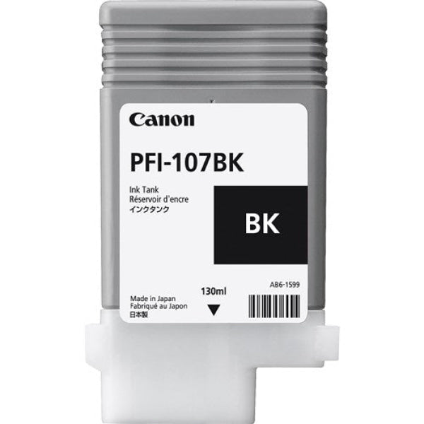 PFI-107BK BLACK INK - 130ML PFI-107BK