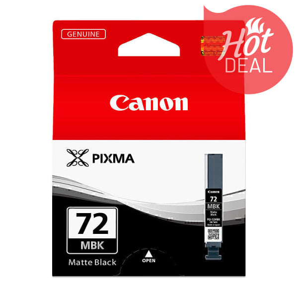 Canon PGI72 Matt Blk Ink Cart PGI72MBK